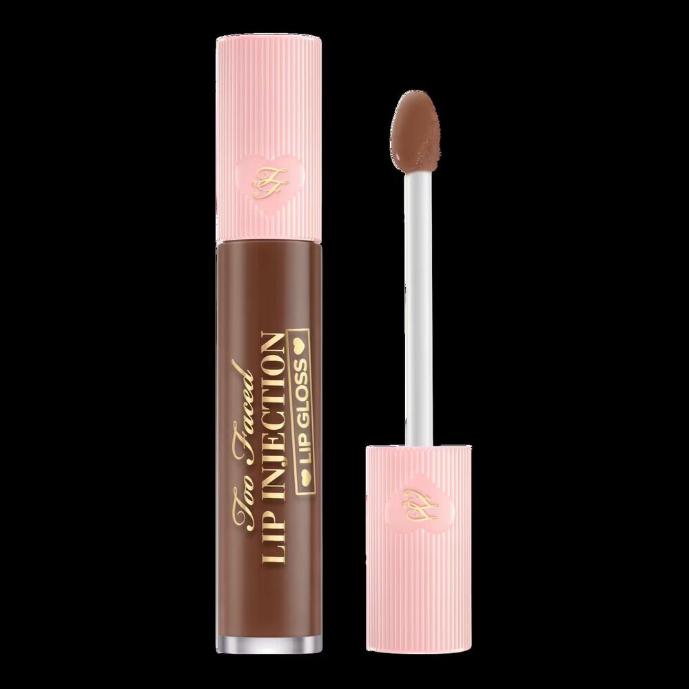 Too Faced Lip Injection Cooling Lip Plumper Gloss Chocolate Cream Pie 6.5 ml